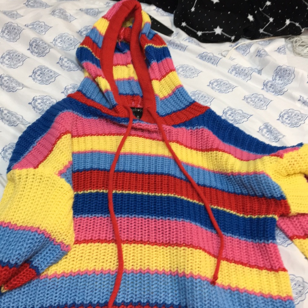 Hoodie colorful sweater